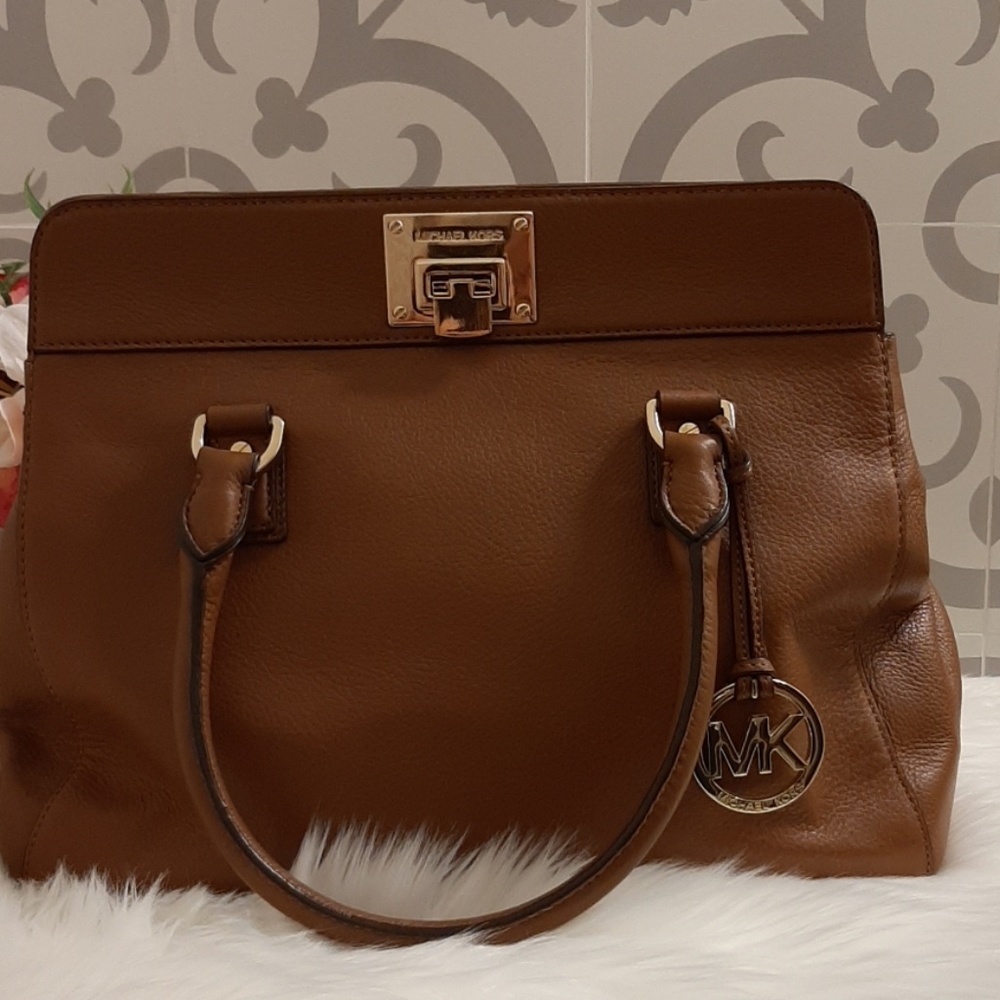 Michael Kors Brown Satchel Bag